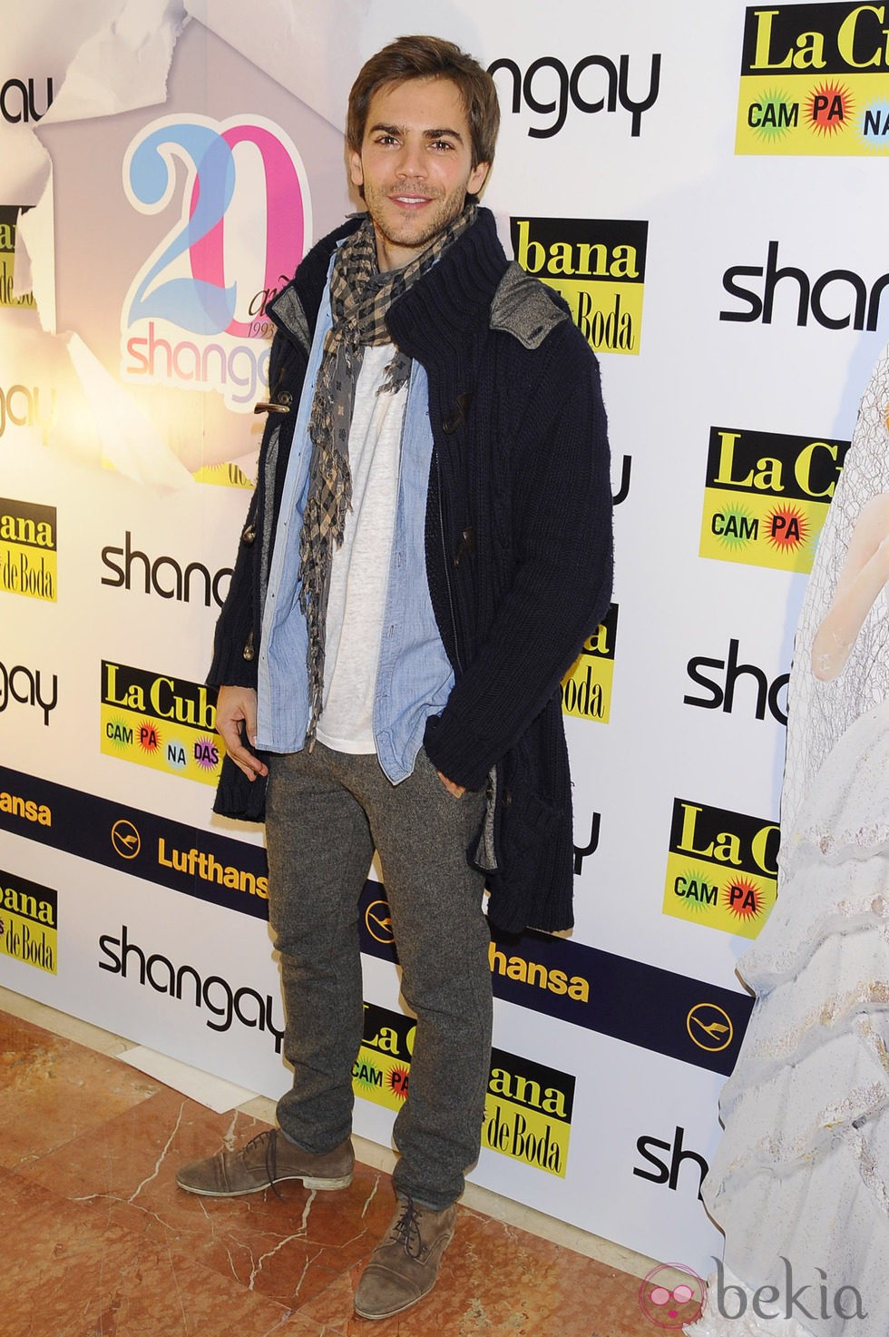 Marc Clotet en el estreno de 'Campanadas de Boda'