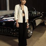 Zoe Kravitz en el desfile de la colección 'Métiers d'Art' de Chanel en Dallas