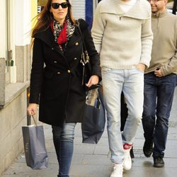 Helen Lindes y Rudy Fernández, de compras por Madrid