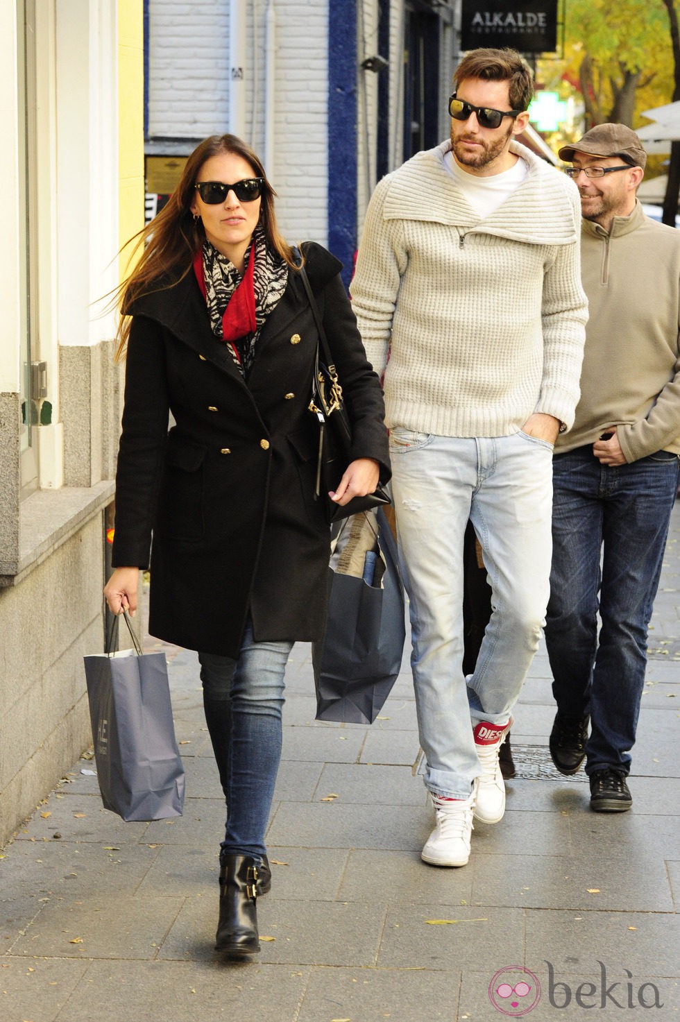 Helen Lindes y Rudy Fernández, de compras por Madrid