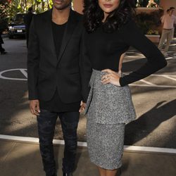 Big Sean y Naya Rivera en The Hollywood Reporter's Annual Power 100 Women 2013