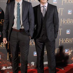 Richard Armitage y Luke Evans en el estreno de 'El Hobbit: La desolación de Smaug' en Madrid