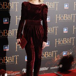 Adriana Abenia en el estreno de 'El Hobbit: La desolación de Smaug' en Madrid