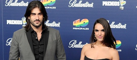 Melendi y La Dama en los Premios 40 Principales 2013