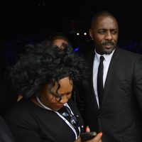 El actor Idris Elba durante el funeral de Nelson Mandela en Qunu