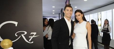 Cristiano Ronaldo e Irina Shayk en la inauguración del Museo Cristiano Ronaldo en Fuchal