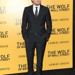 Leonardo DiCaprio en el estreno de 'El lobo de Wall Street' en Nueva York