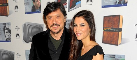 Carlos Bardem y Cecilia Gessa disfrutan de una noche de cine clásico