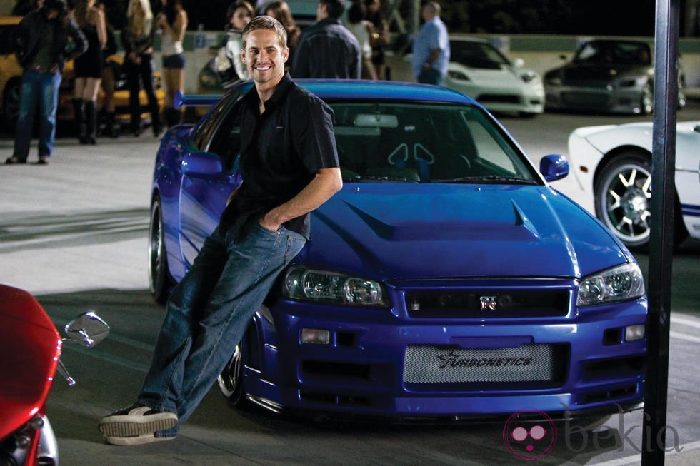 Paul Walker con el Nissan Skyline en 'A todo gas 4'