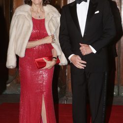 Reina Silvia y el rey Carlos XVI Gustavo de Suecia en el homenaje celebrado con motivo del 70º cumpleaños de la monarca