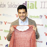 Carlos Rivera en la 3º edición del radiomaratón solidario de 'Cadena Dial'