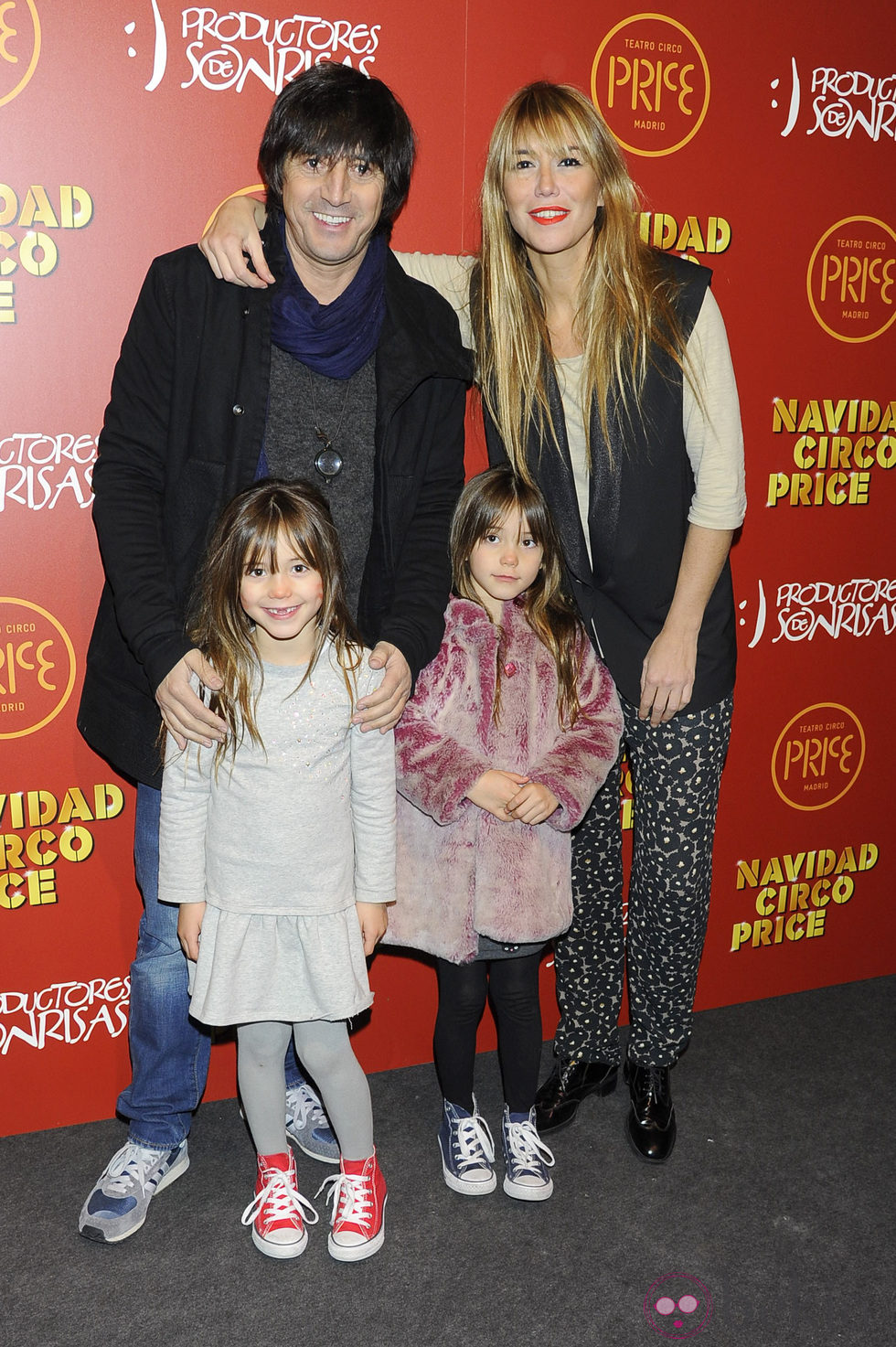 Raquel Meroño y su marido Santiago Carbones en el estreno del espectáculo 