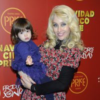 Geraldine Larrosa en el estreno del espectáculo "Navidad en el circo Price"