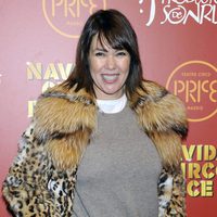 Mabel Lozano en el estreno del espectáculo "Navidad en el circo Price"