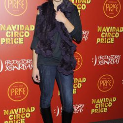 Inma del Moral en el estreno del espectáculo "Navidad en el circo Price"