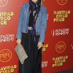 Toni Acosta en el estreno del espectáculo "Navidad en el circo Price"