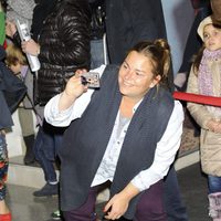 Caritina Goyanes en el estreno del espectáculo "Navidad en el circo Price"