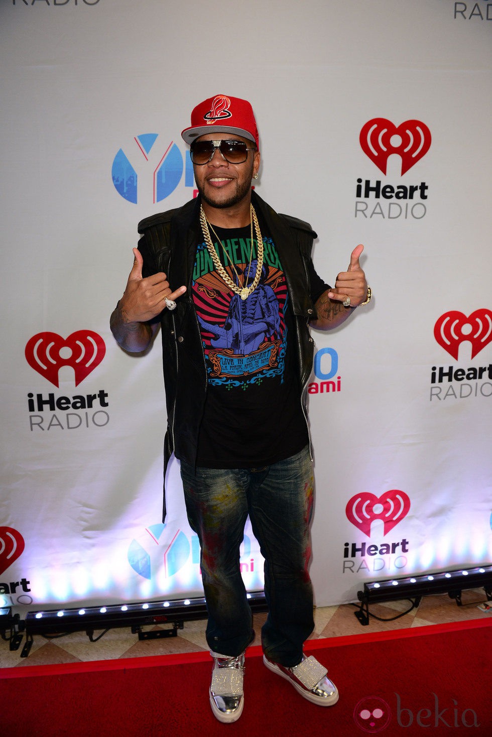 Flo Rida en el Jingle Ball 2013 en Florida