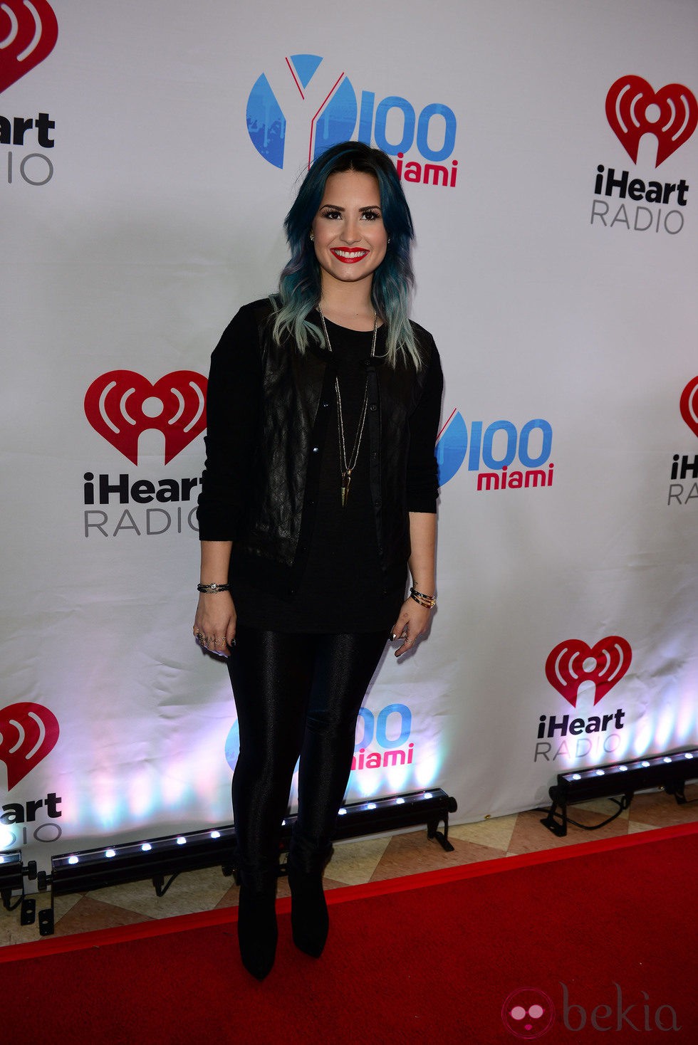 Demi Lovato en el Jingle Ball 2013 en Florida