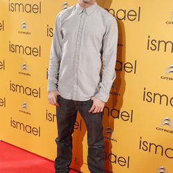 Israel Rodríguez en el estreno de 'Ismael'