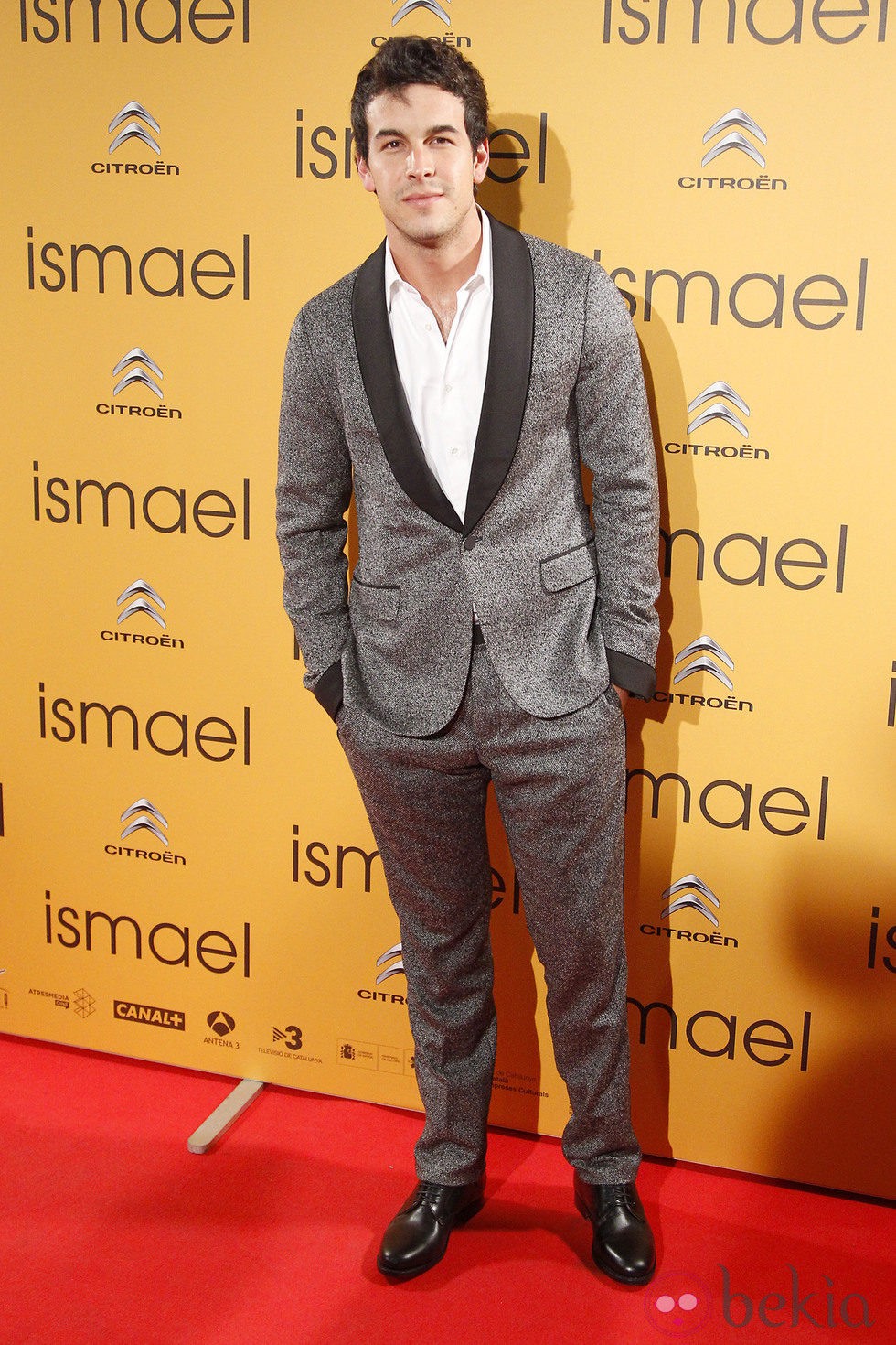 Mario Casas en el estreno de 'Ismael'