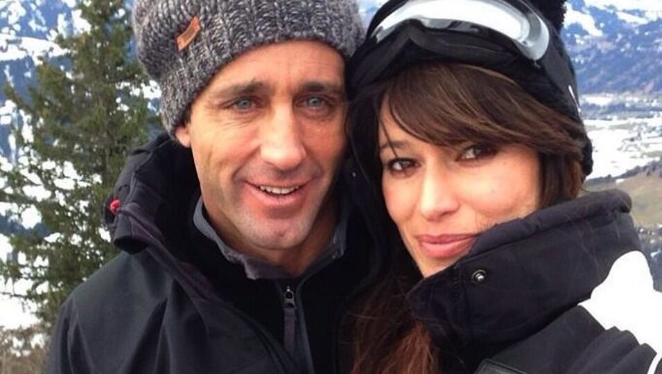 Sonia Ferrer y Álvaro Muñoz Escassi pasan su primera Navidad juntos en la nieve