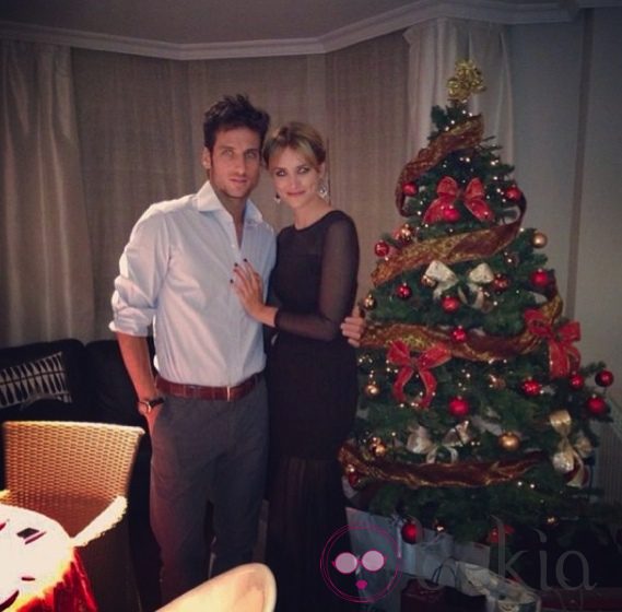 Alba Carrillo y Feliciano López pasan su primera Navidad juntos