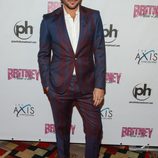 Adam Lambert en el estreno de 'Britney Spears: Piece of Me' en Las Vegas