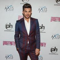 Adam Lambert en el estreno de 'Britney Spears: Piece of Me' en Las Vegas