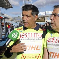 Los Chunguitos durante el partido solidario toreros vs artistas celebrado en Getafe