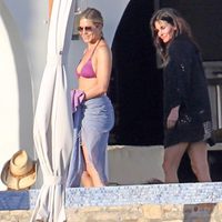 Las actrices Jennifer Aniston y Courteney Cox de vacaciones en Los Cabos, México