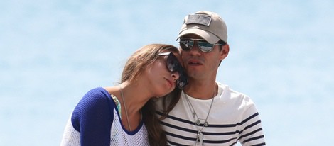 Marc Anthony y Chloe Green pasan su primera Navidad juntos en Barbados