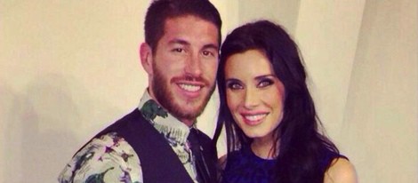 Sergio Ramos y Pilar Rubio felicitan 2014