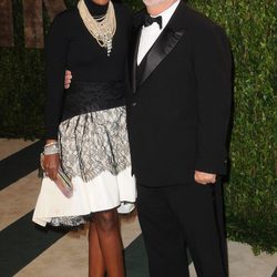 George Lucas y su mujer Mellody Hobson