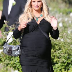 Jessica Simpson en la recta final de su segundo embarazo