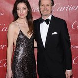 Gary Oldman y Alexandra Edenborough en la gala de premios del Festival Internacional de Palm Springs 2014