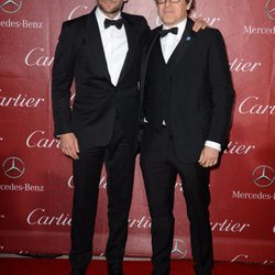 Bradley Cooper y David O. Russell en la gala de premios del Festival Internacional de Palm Springs