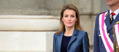 La Princesa Letizia en la Pascua Militar 2014