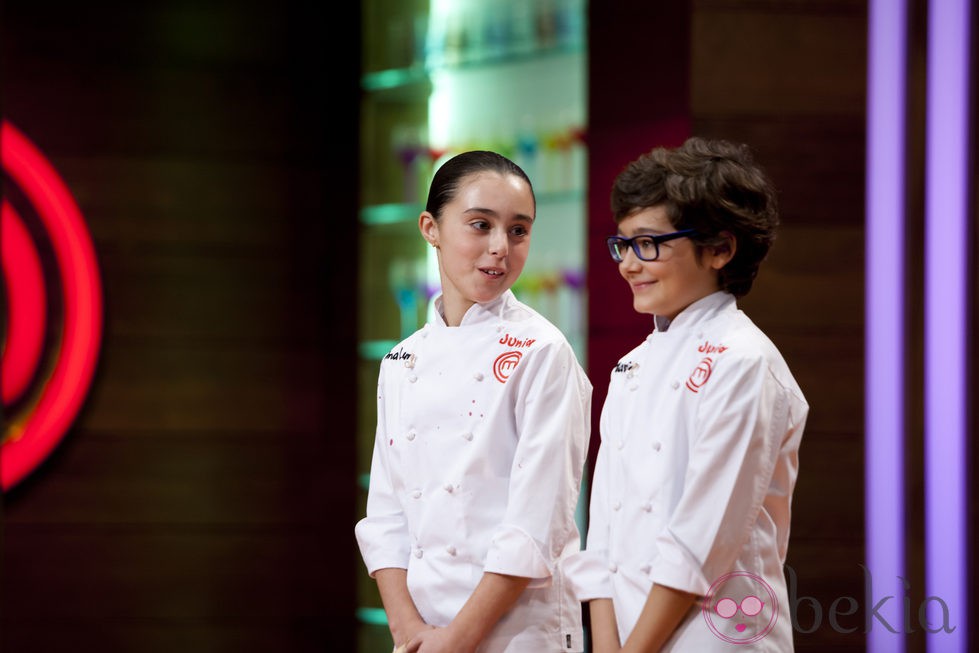 Mario y Ana Luna, finalistas de la primera edición española de 'MasterChef Junior'