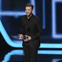 Justin Timberlake en la gala de los People's Choice Awards 2014