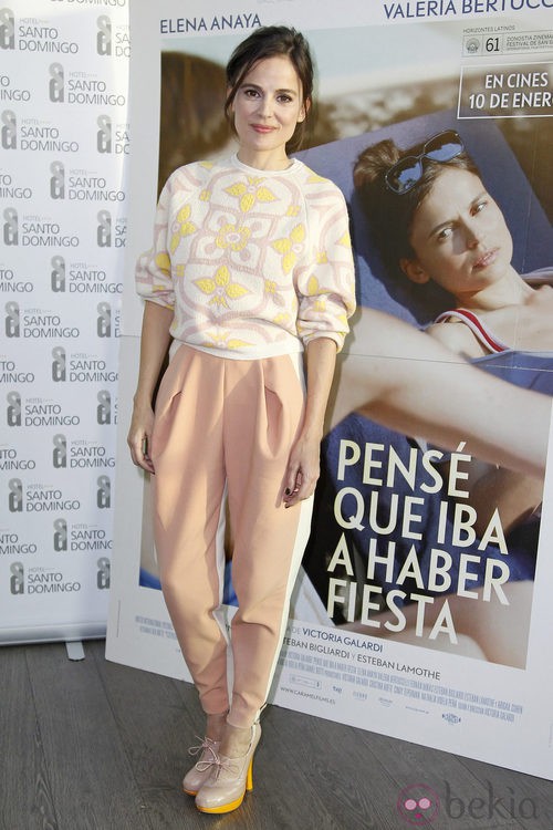 Elena Anaya presentá 'Pensé que iba a haber fiesta'