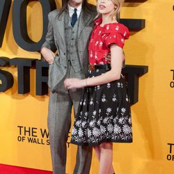 Peaches Geldof y Thomas Cohen en la premiere de 'El lobo de Wall Street' en Londres