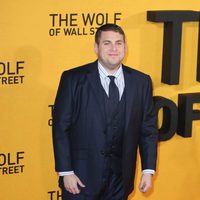 Jonah Hill en la premiere de 'El lobo de Wall Street' en Londres