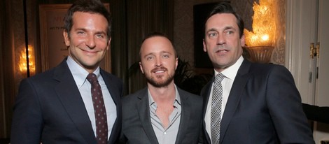 Bradley Cooper, Aaron Paul y Jon Hamm en la gala de los AFI Awards 2013