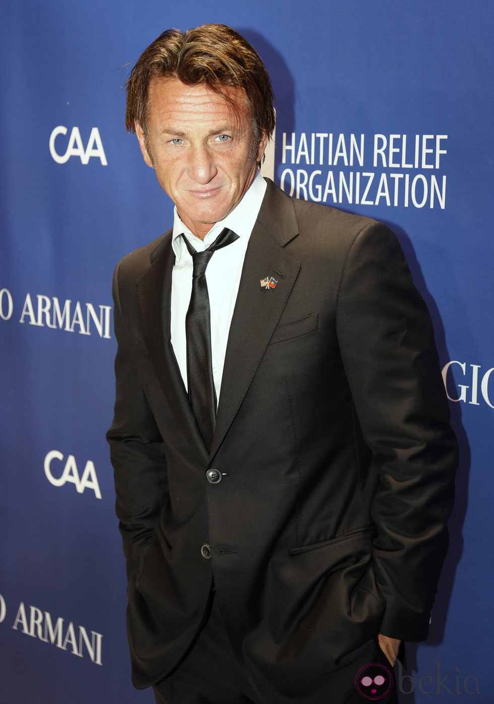 Sean Penn  en la tercera gala benéfica  'Sean Penn & Friends HELP HAITI HOME