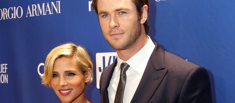 Elsa Pataky y Chris Hemsworth  en la tercera gala benéfica  'Sean Penn & Friends HELP HAITI HOME