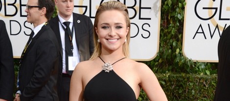 Hayden Panettiere en la alfombra roja de los Globos de Oro 2014