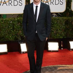 Aaron Paul en la alfombra roja de los Globos de Oro 2014