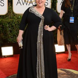 Melissa McCarthy en la alfombra roja de los Globos de Oro 2014