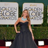 Sofia Vergara en la alfombra roja de los Globos de Oro 2014